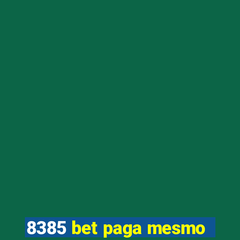 8385 bet paga mesmo